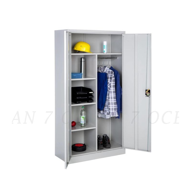 Armoire metal KOBE penderie etagere