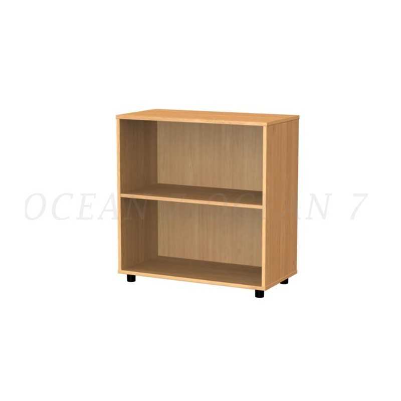 Etagère 2 cases sur roulette