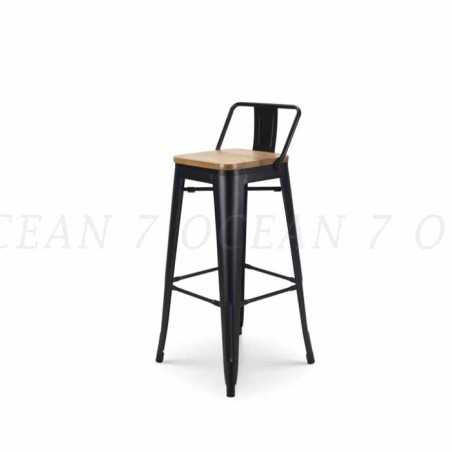 Chaise de bar en métal NEVADA