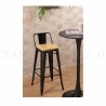 Chaise de bar en métal NEVADA