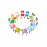 Chaise maternelle ajustable