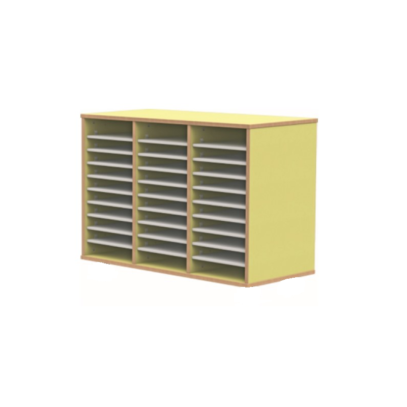 Meuble scolaire 30 cases