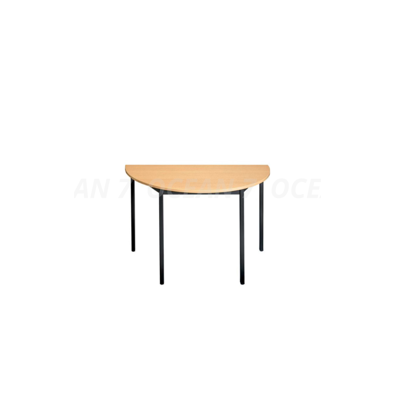Table reunion demi lune 120cm