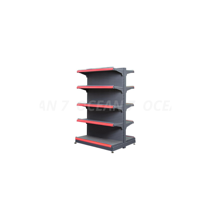 Rayonnage DOUBLE métallique Magasin Douka