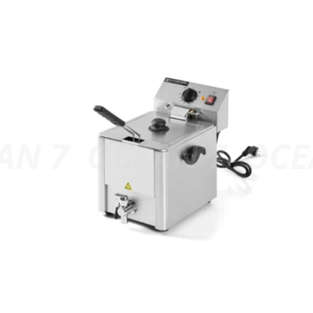 Friteuse professionnel 8L avec vidangeur