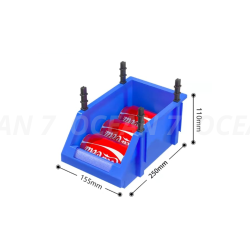 Boite rangement ouverture frontale